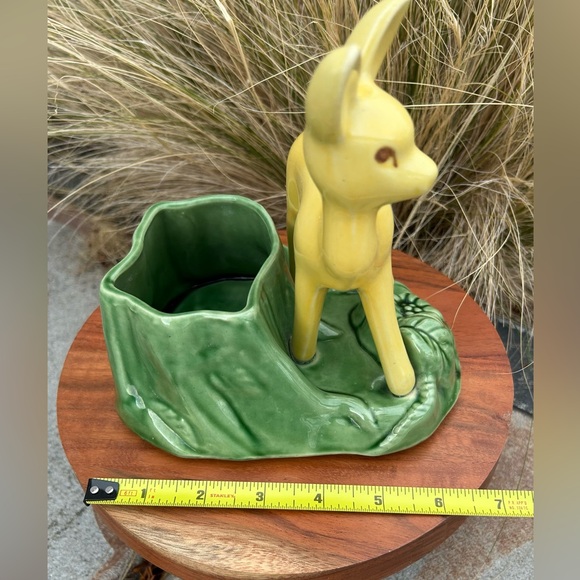MCM Shawnee USA Pottery Deer Planter - Picture 9 of 9